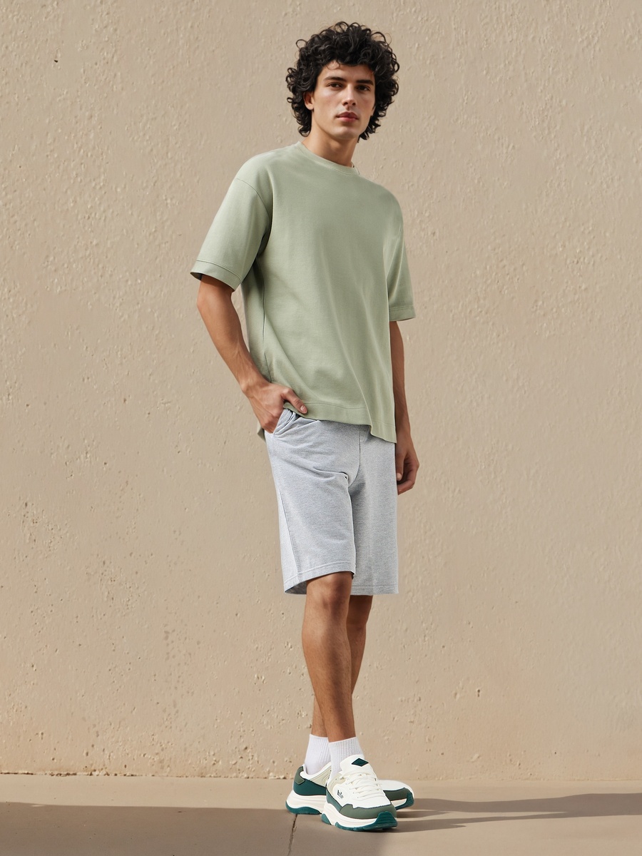 Men Cotton Regular Fit Shorts