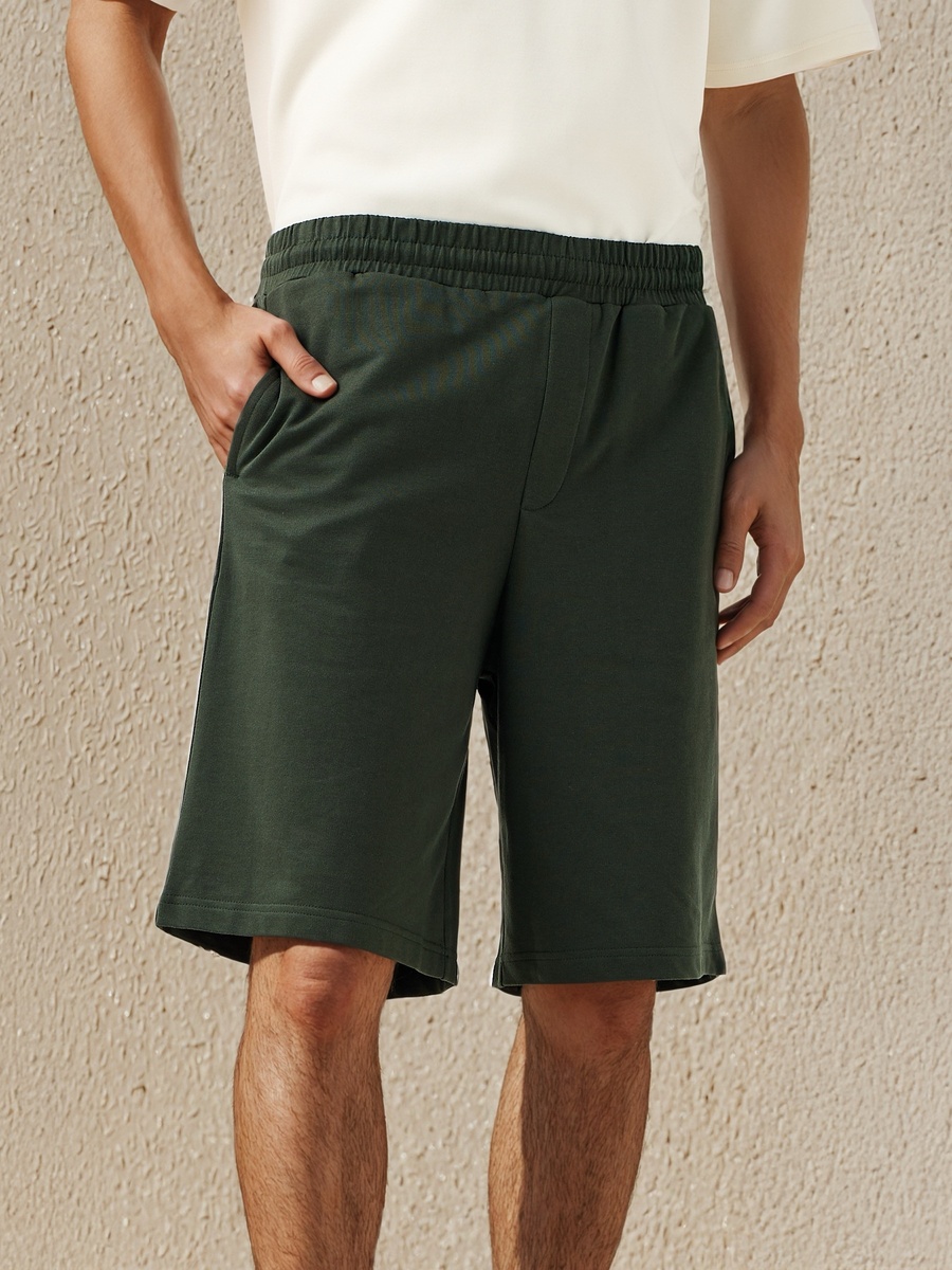 Men Cotton Regular Fit Shorts