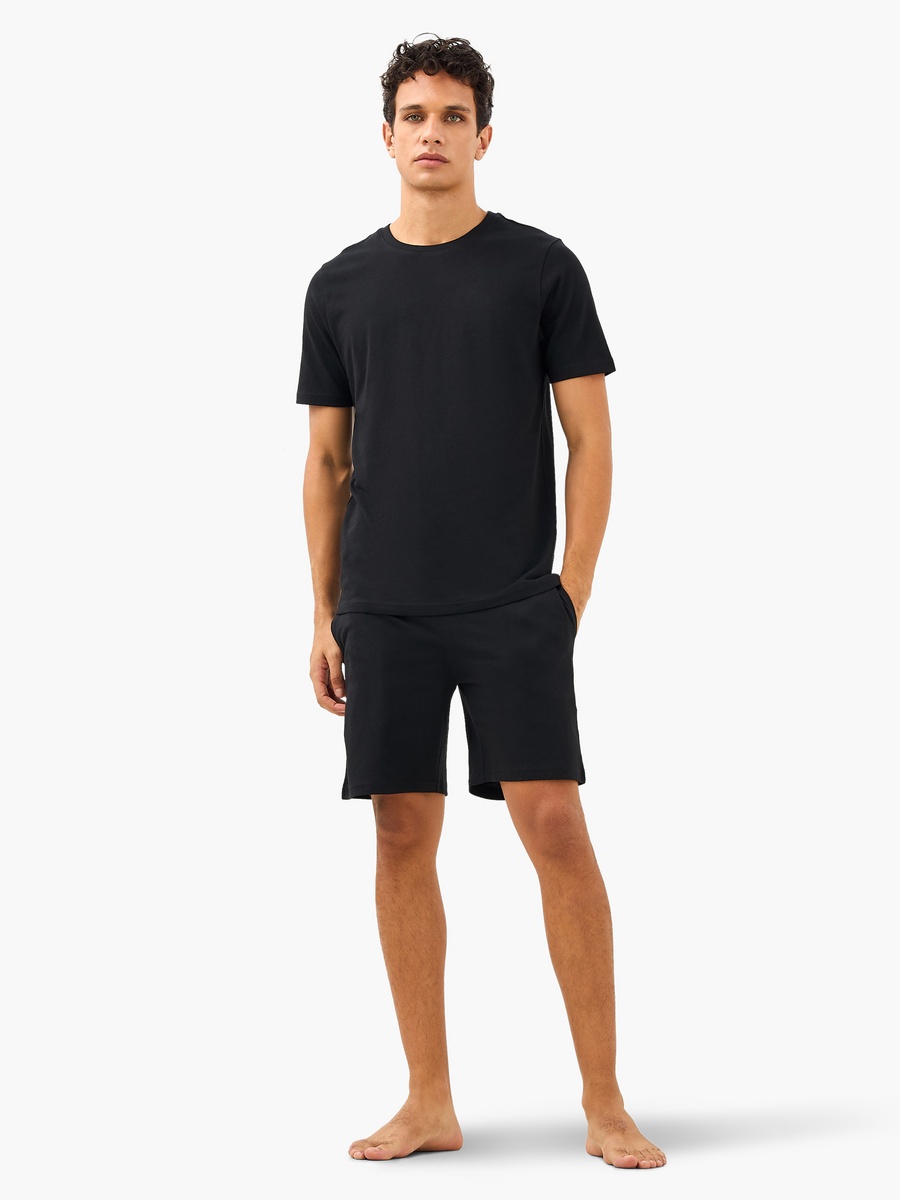 Drawstring Closure Shorts Set