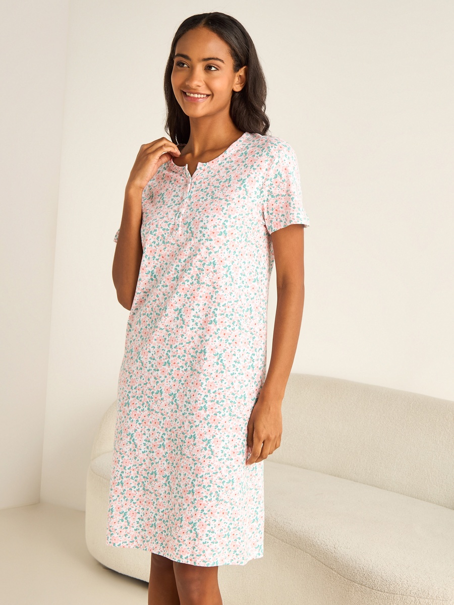 Knee Length Night Dress