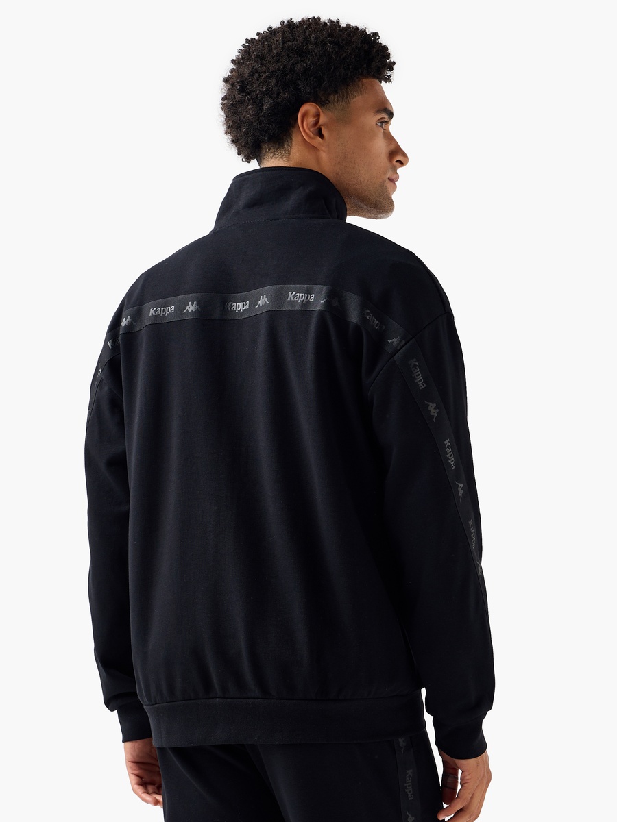Men Regular Fit High Neck Sweatshirt