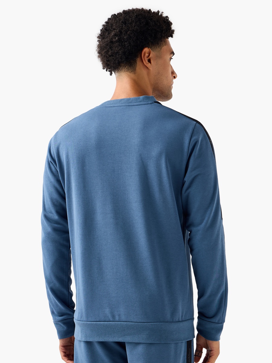 Men Regular Fit Logo Embossed Sweatshirt