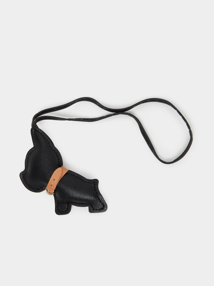 Black Dog Bag Charm