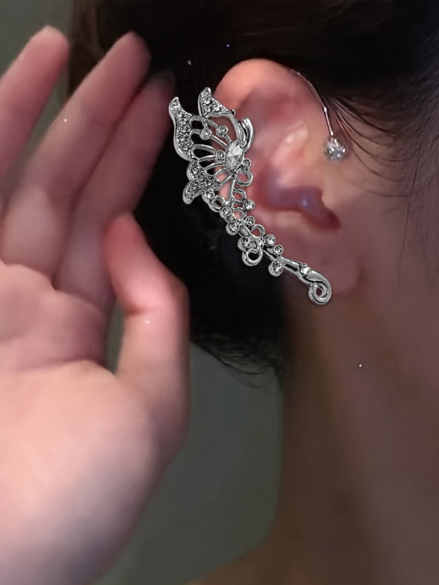 Non Piercing Butterfly Cuff Earring