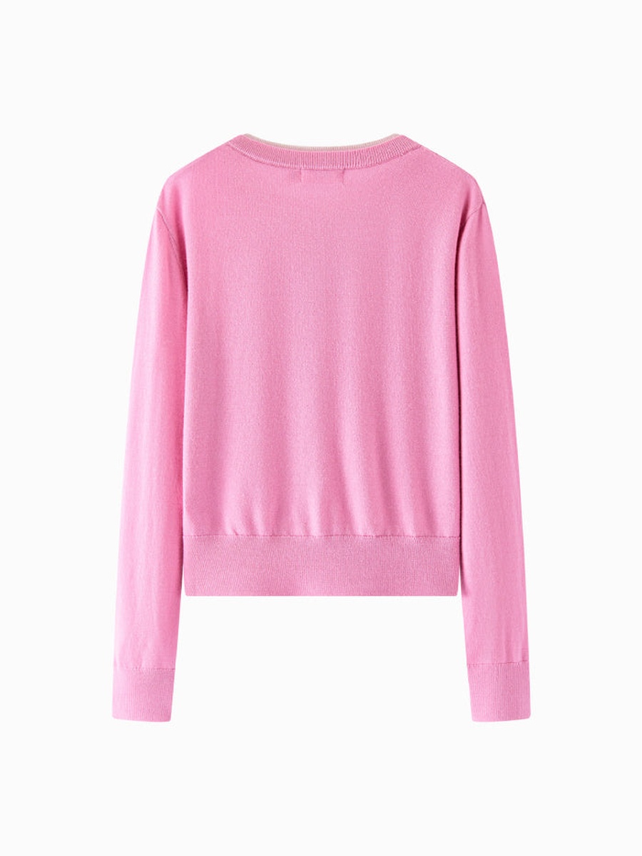 Women Knitted Button Front Cardigan