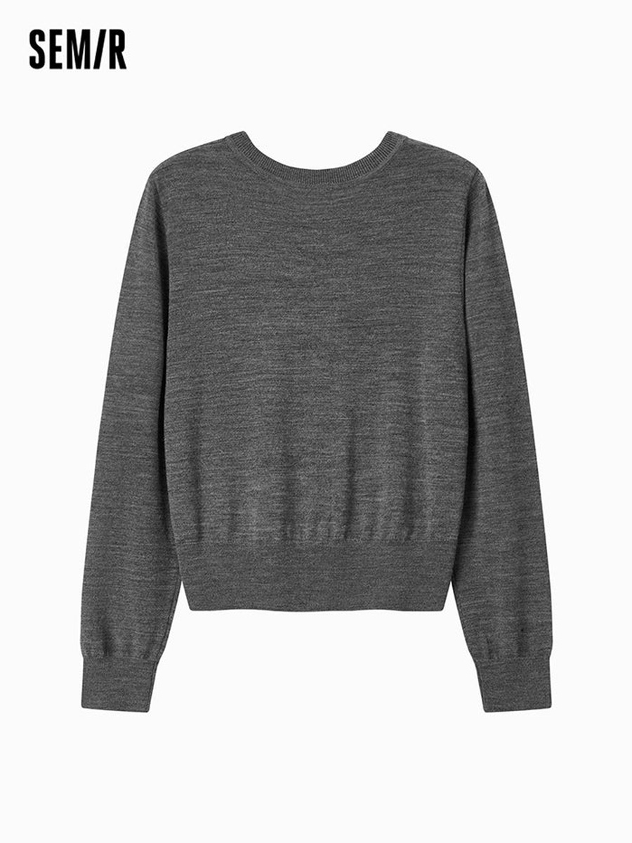 Women Solid Colored Knitted Cardigan