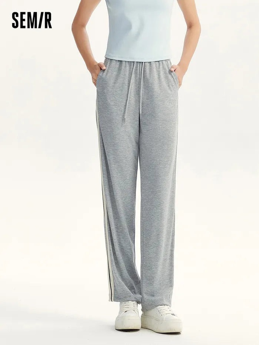 Women Sweatpants with Side Linings