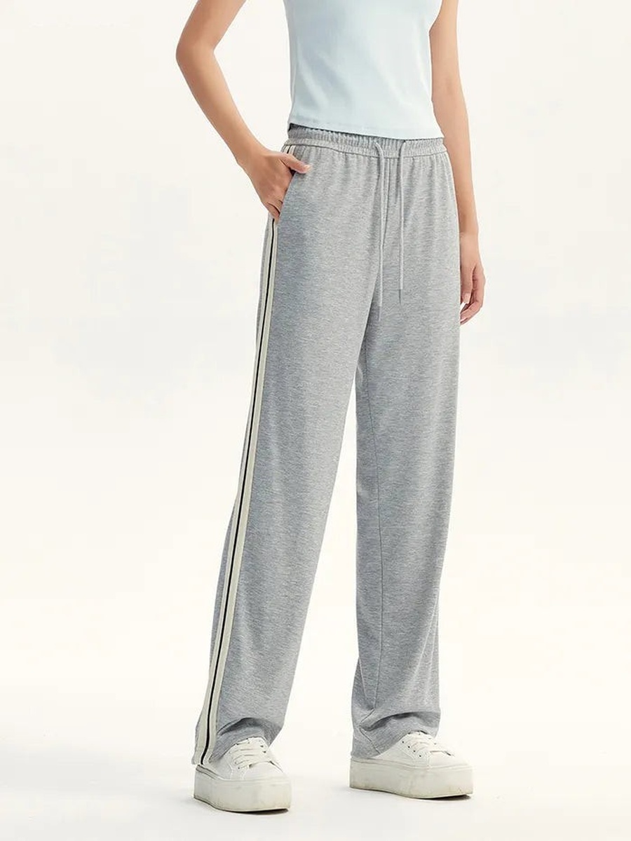 Women Sweatpants with Side Linings