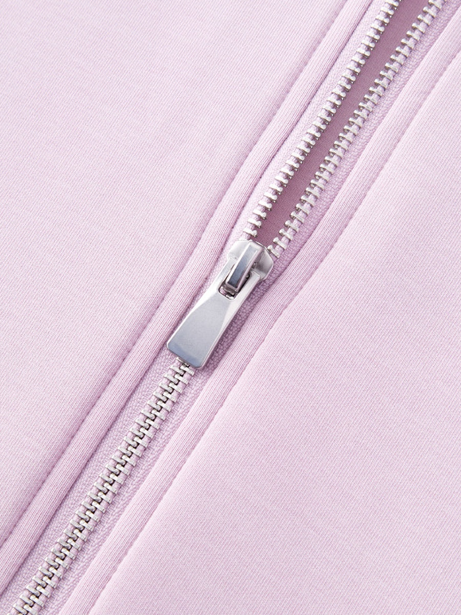 Women Relaxed Fit Zip Up Hoodie