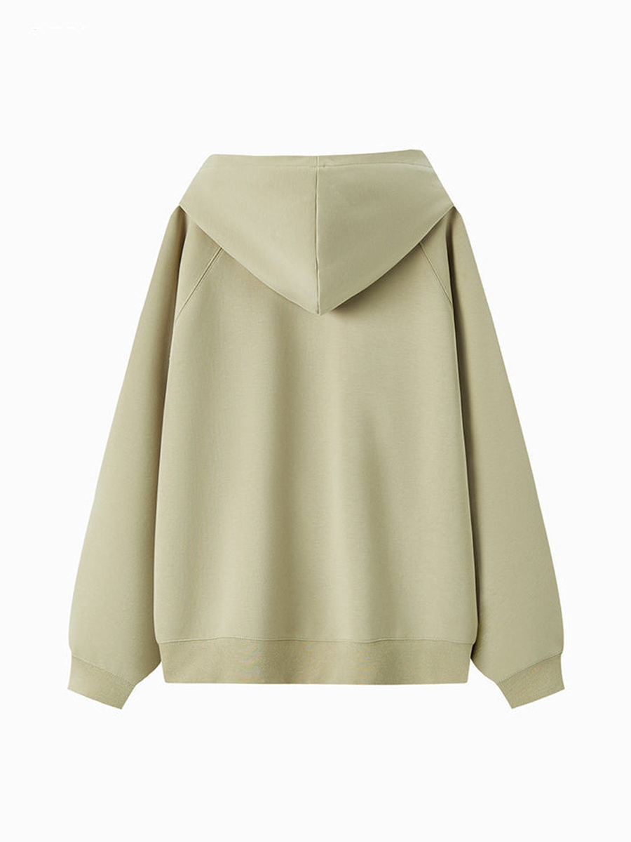 Women Hoodie with A Embroidery