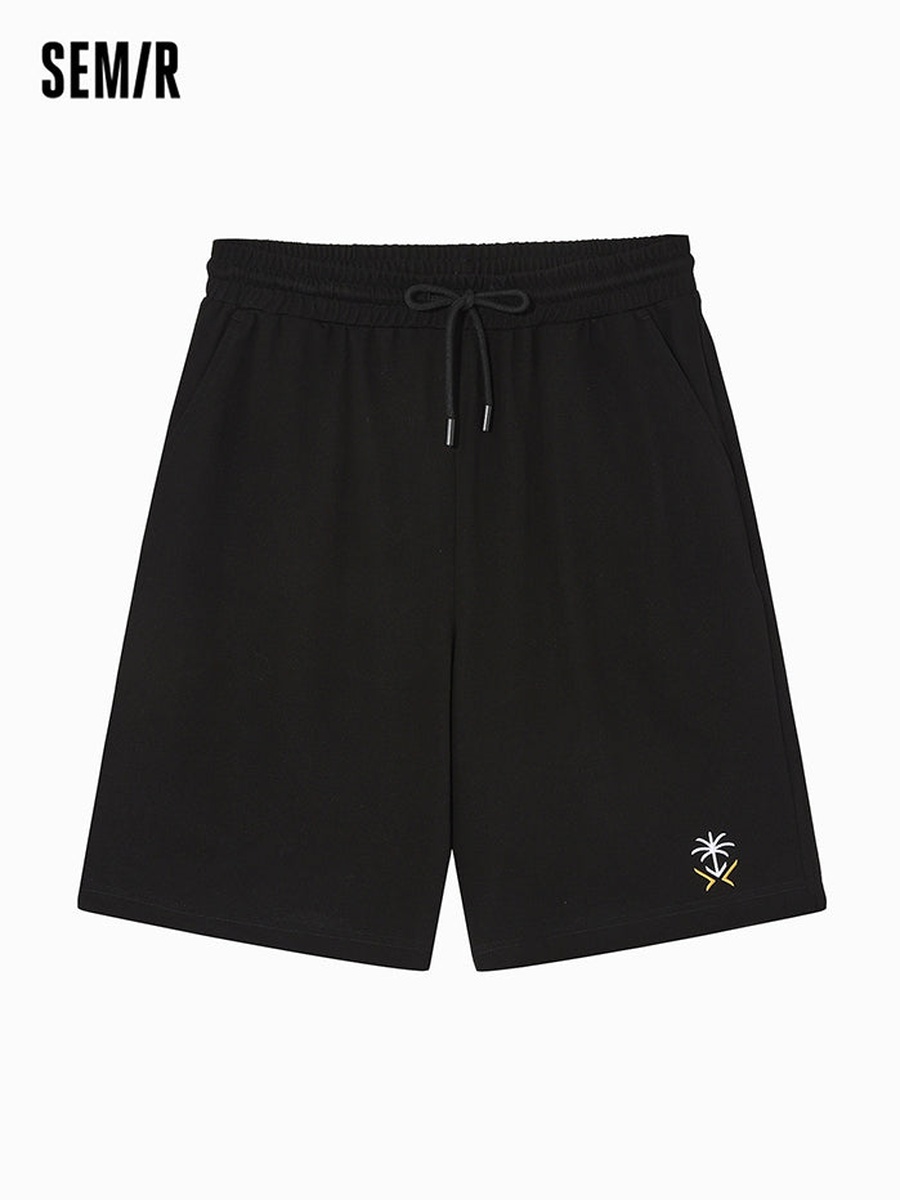 Men Shorts with Embroidery