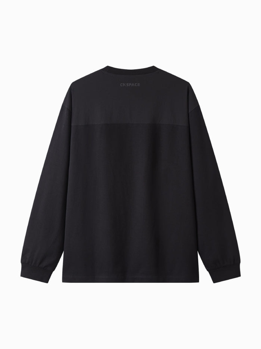 Men Utility Long Sleeve Pocket Top