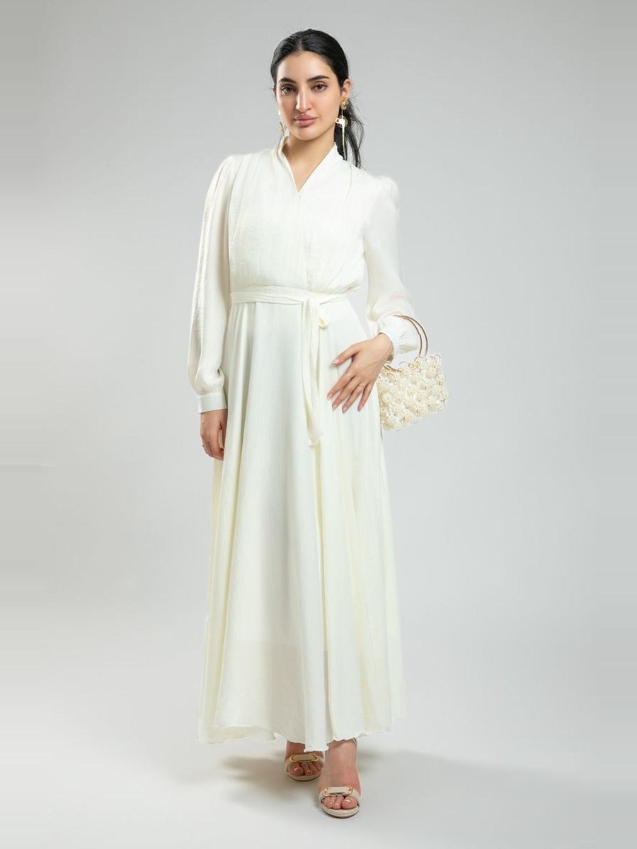 Long Sleeve Delicate Maxi Dress