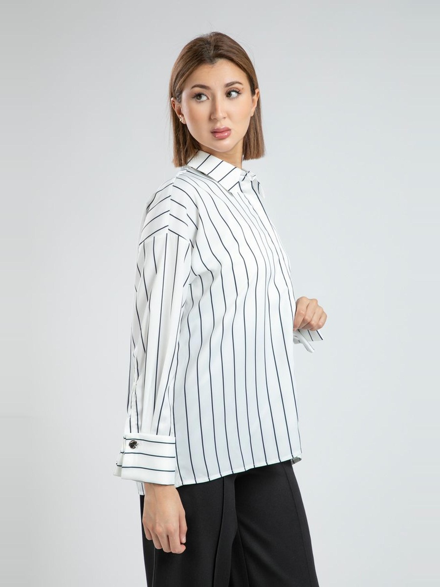 Flowy Long Sleeve Office Shirt
