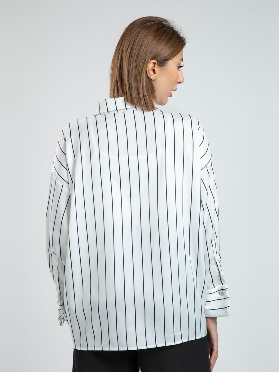 Flowy Long Sleeve Office Shirt