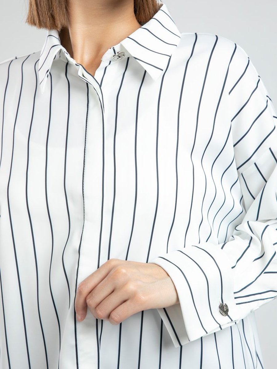 Flowy Long Sleeve Office Shirt