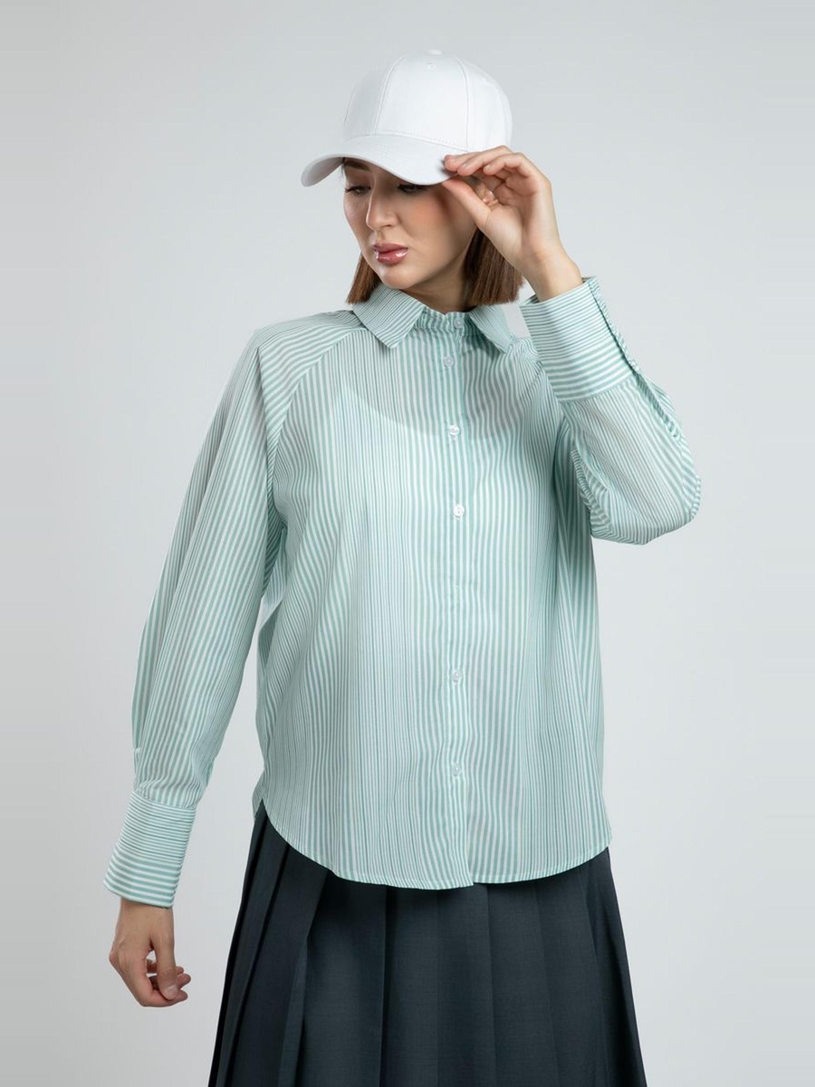 Summer Long Sleeve Striped Shirt