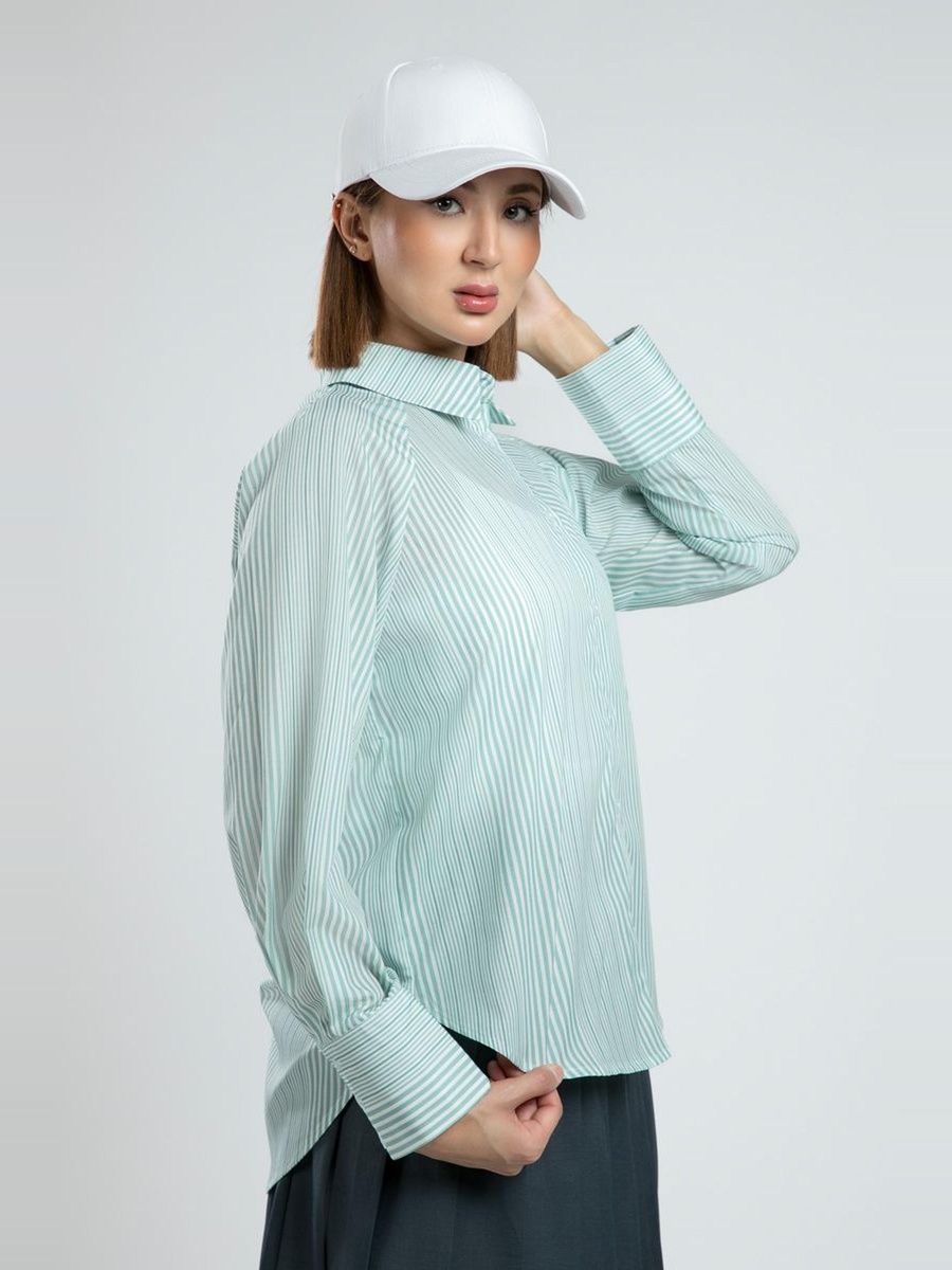 Summer Long Sleeve Striped Shirt