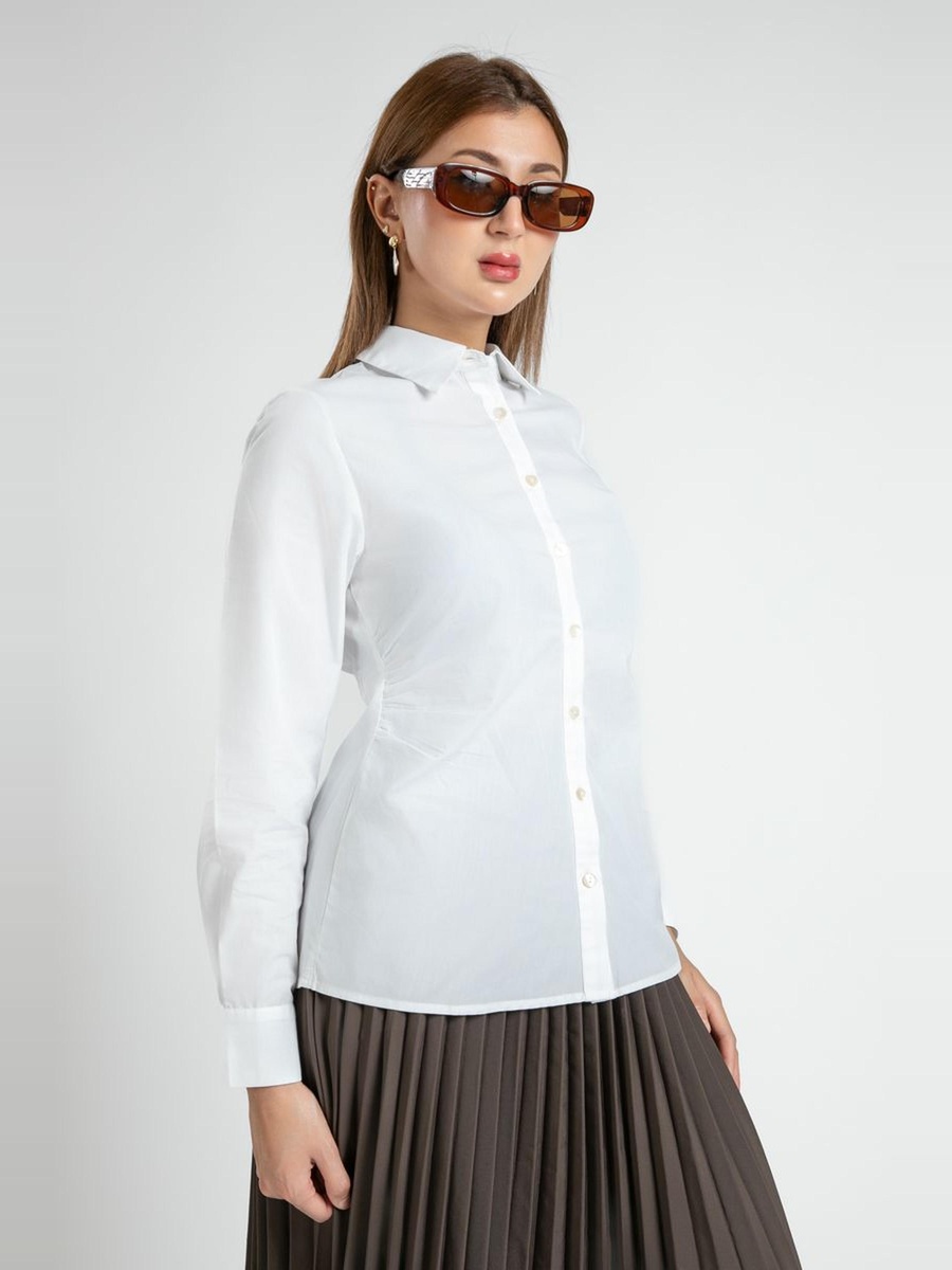 Office Style Long Sleeve Shirt
