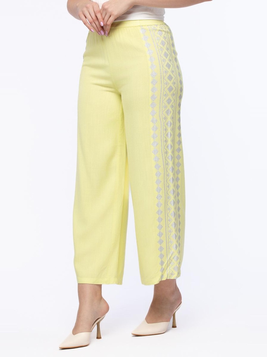 Printed Flowy Pants