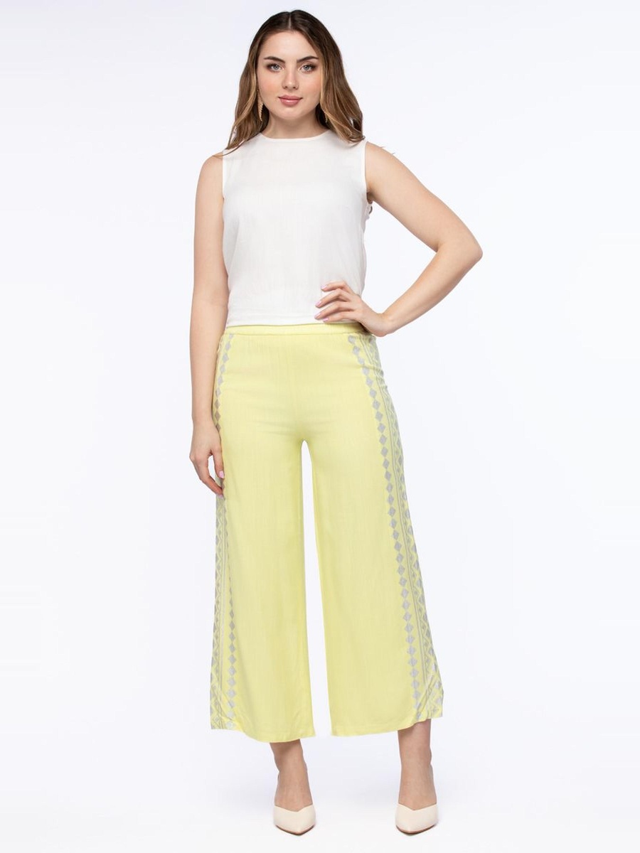 Printed Flowy Pants