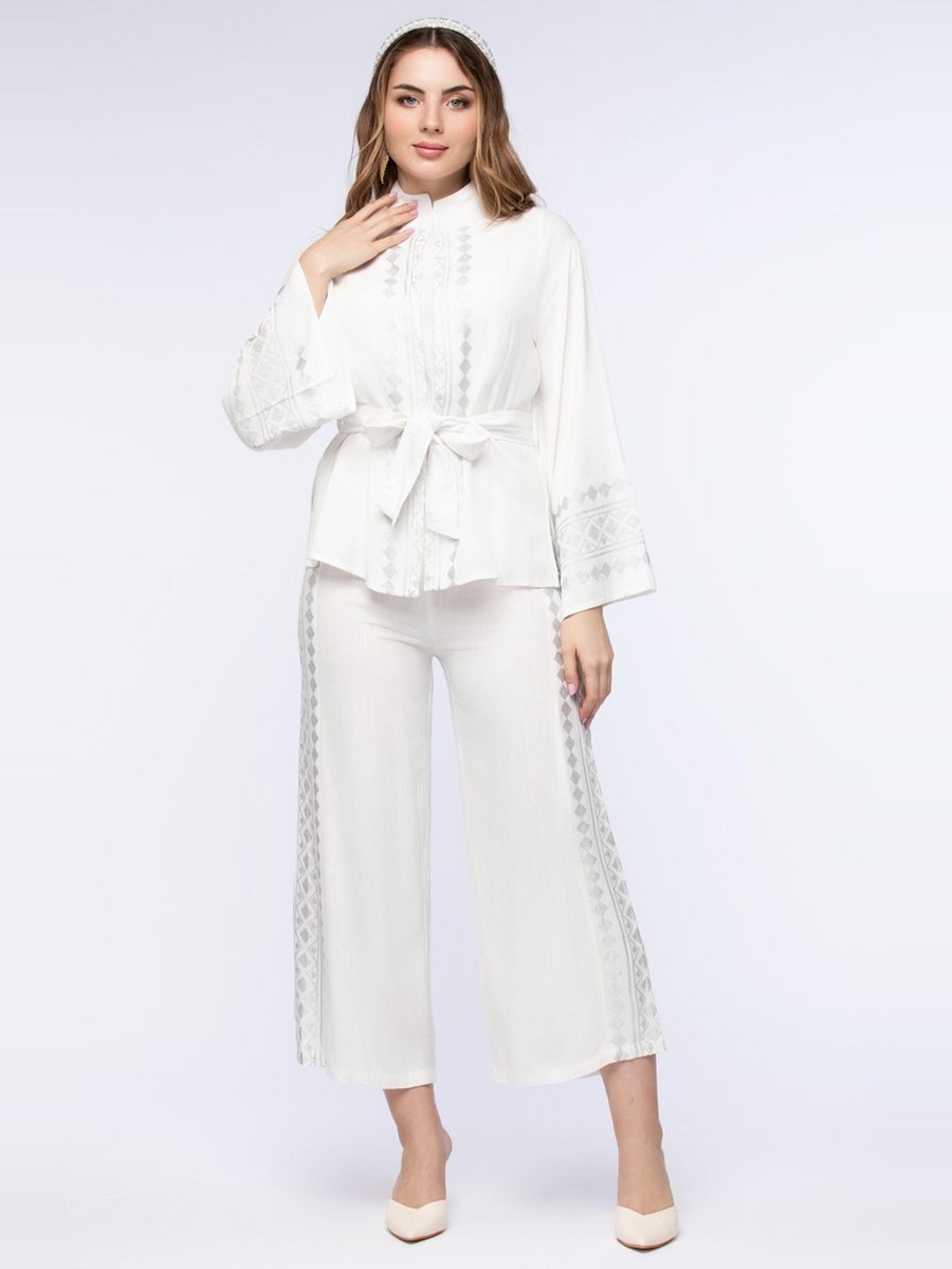 Printed Flowy Pants