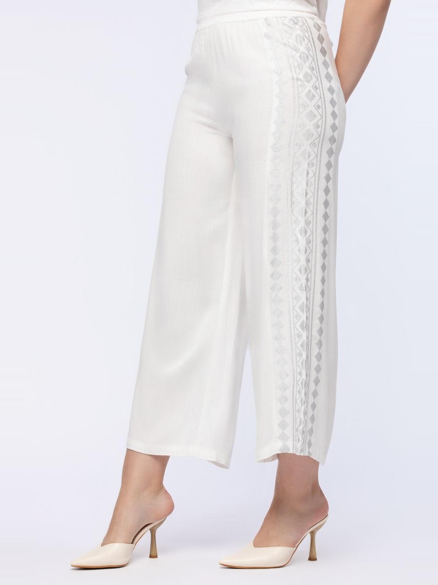 Printed Flowy Pants