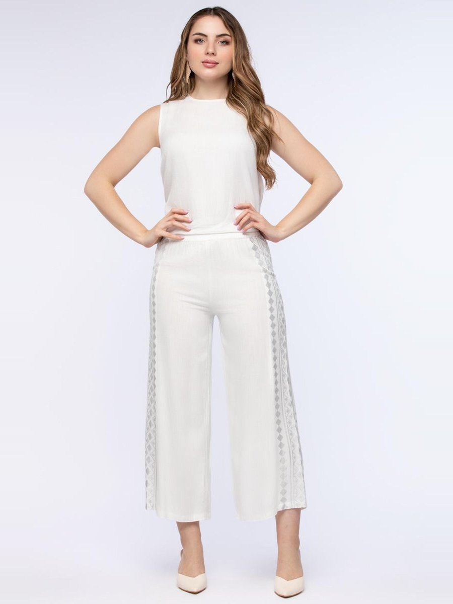 Printed Flowy Pants