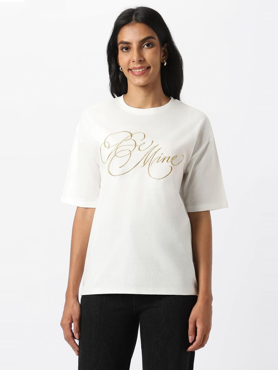 T-Shirt with Embroidery