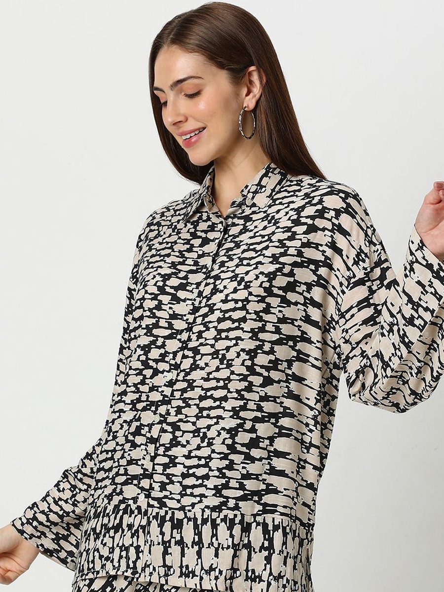 Abstract Printed Shirt