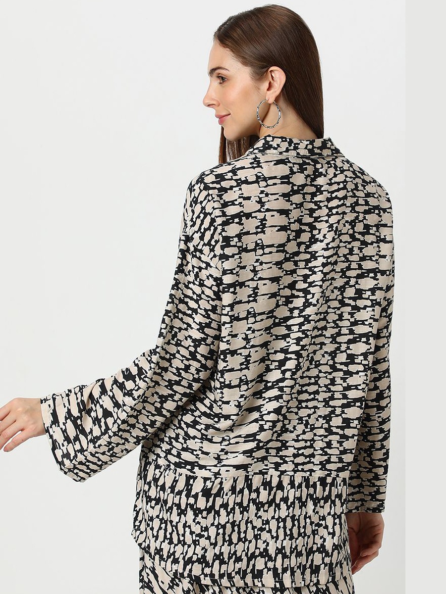 Abstract Printed Shirt