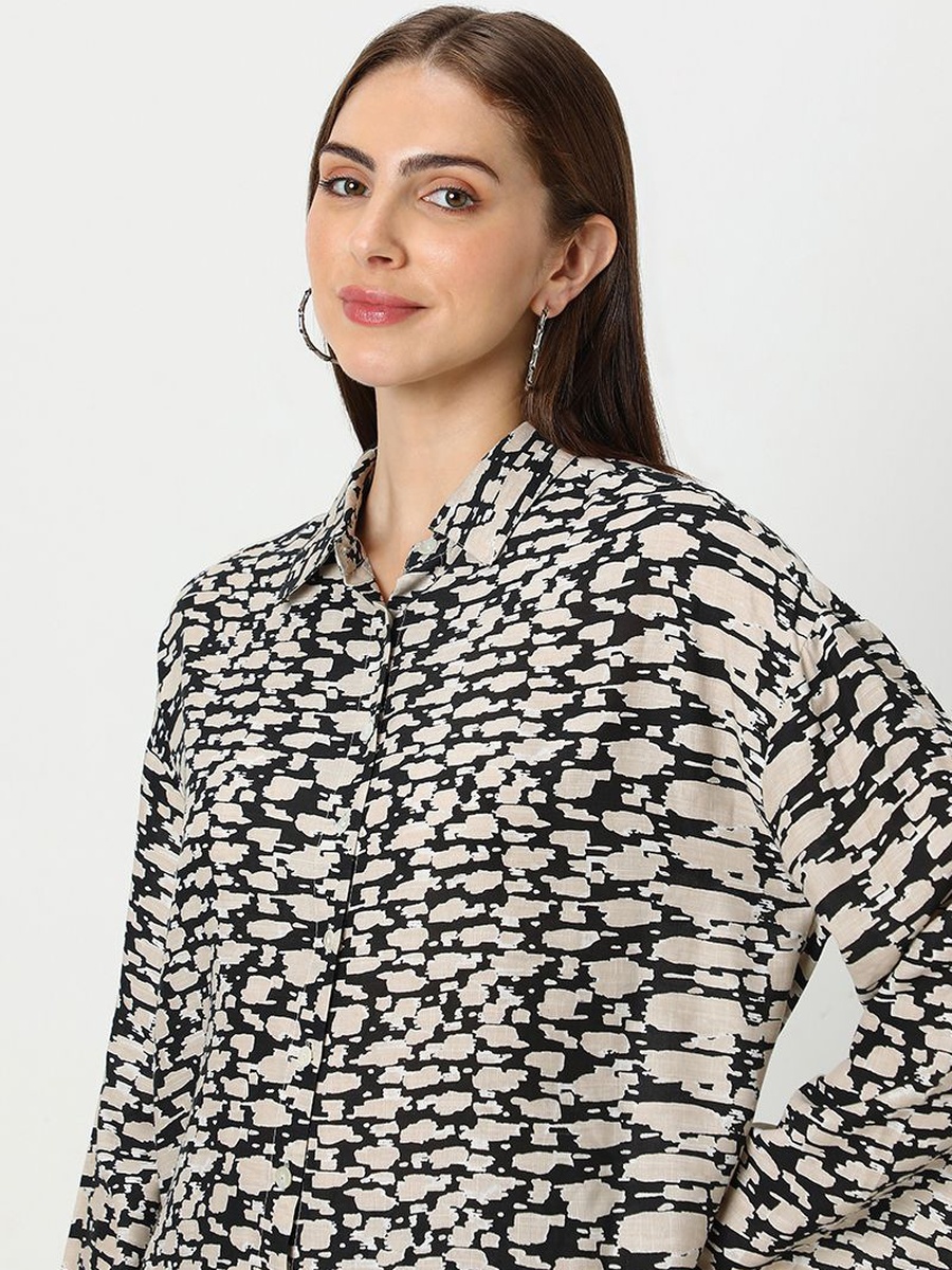Abstract Printed Shirt