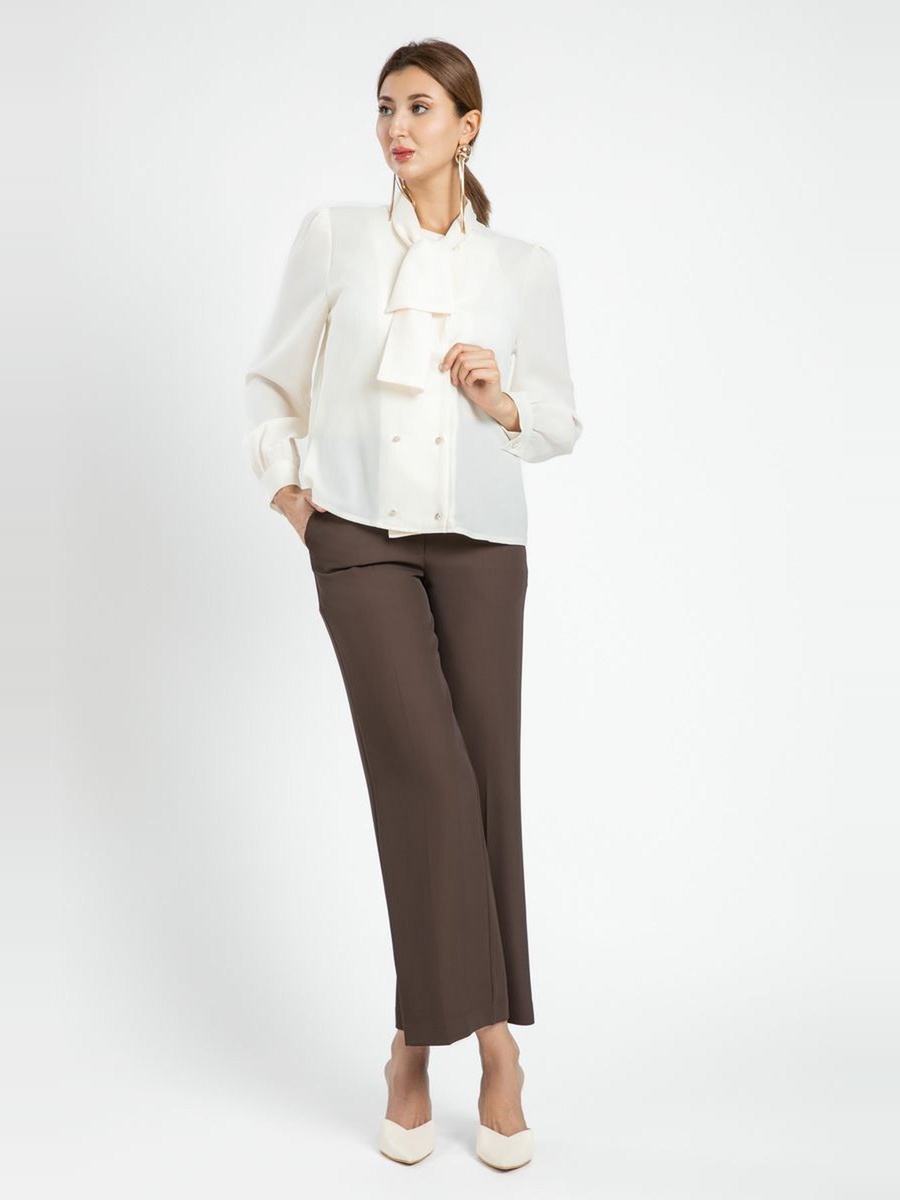Classic Flowing Office Pants For 