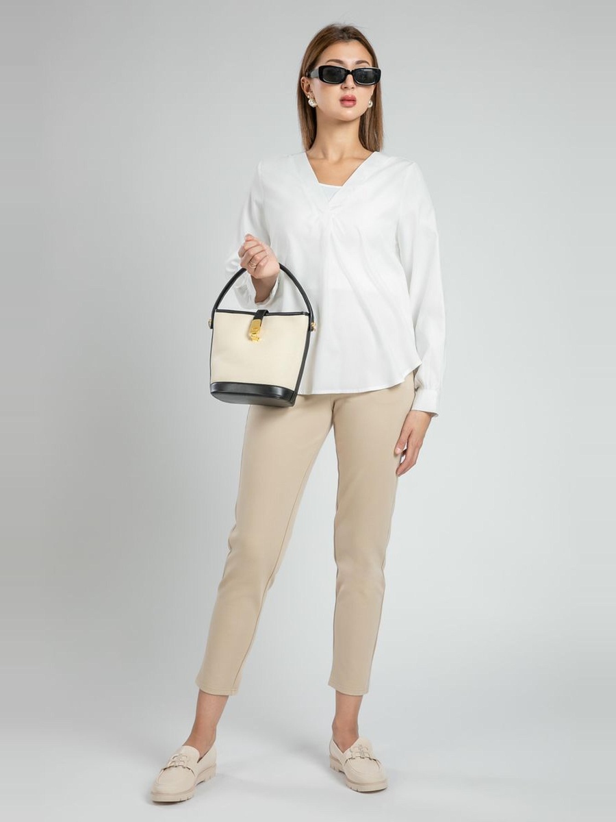 Fitted High Waist Office Pants