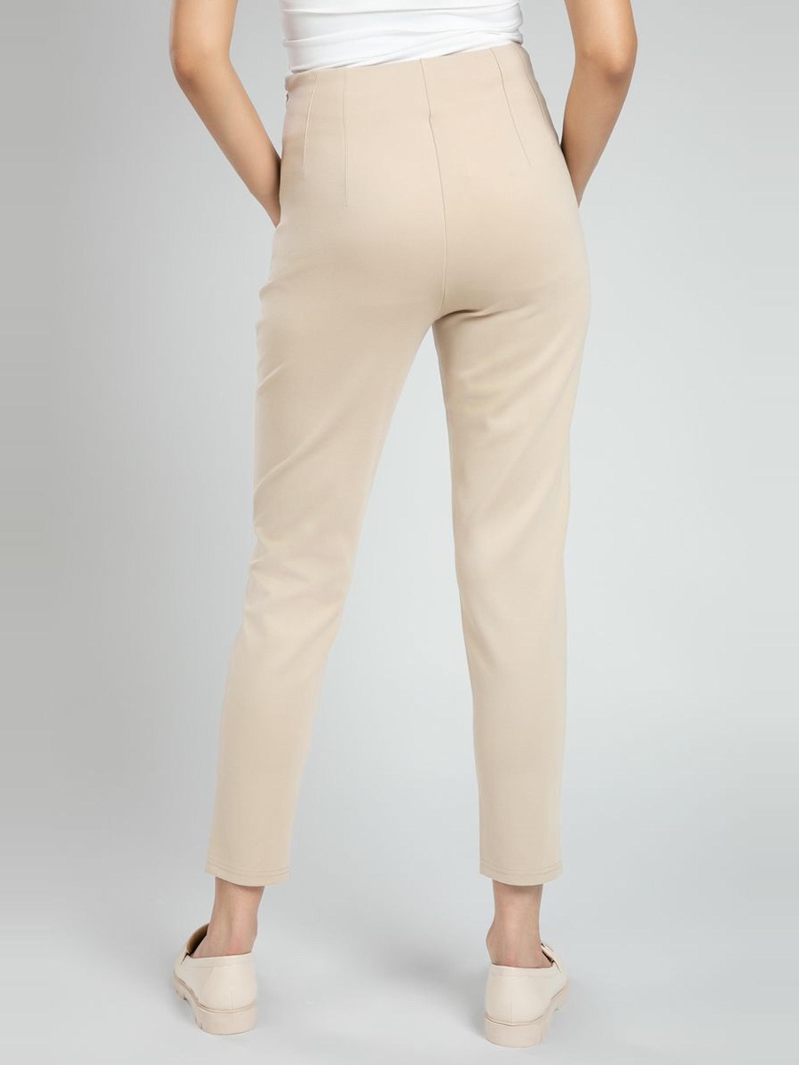 Fitted High Waist Office Pants