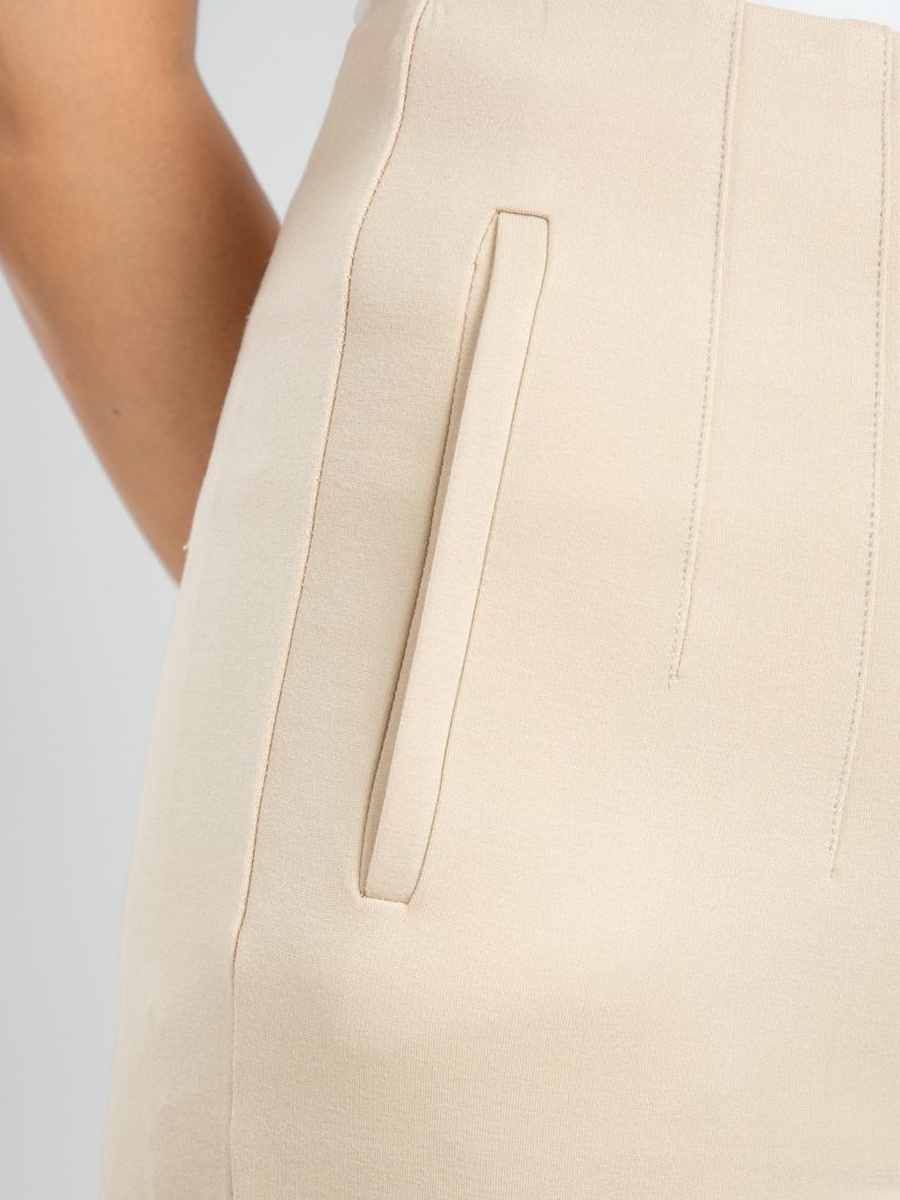 Fitted High Waist Office Pants