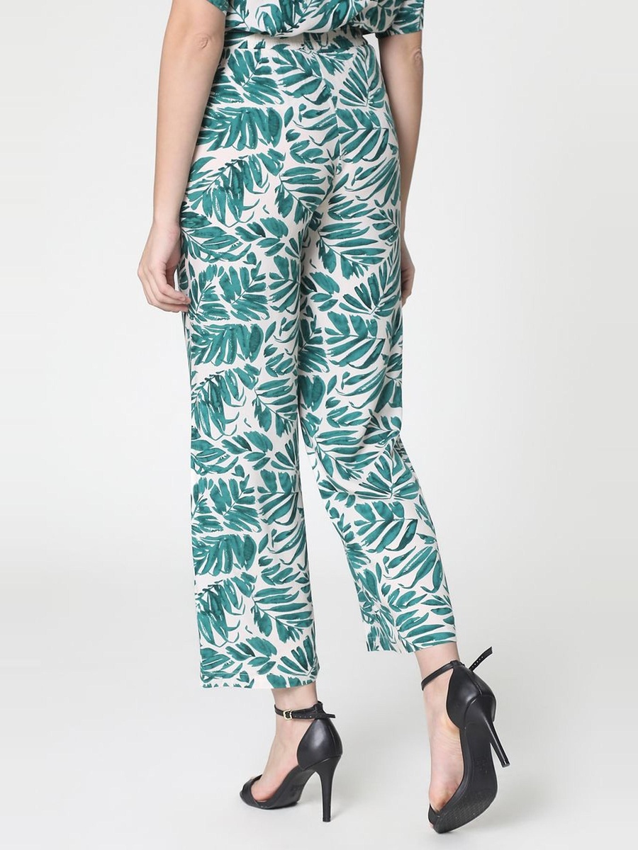 Printed Flowy Pants