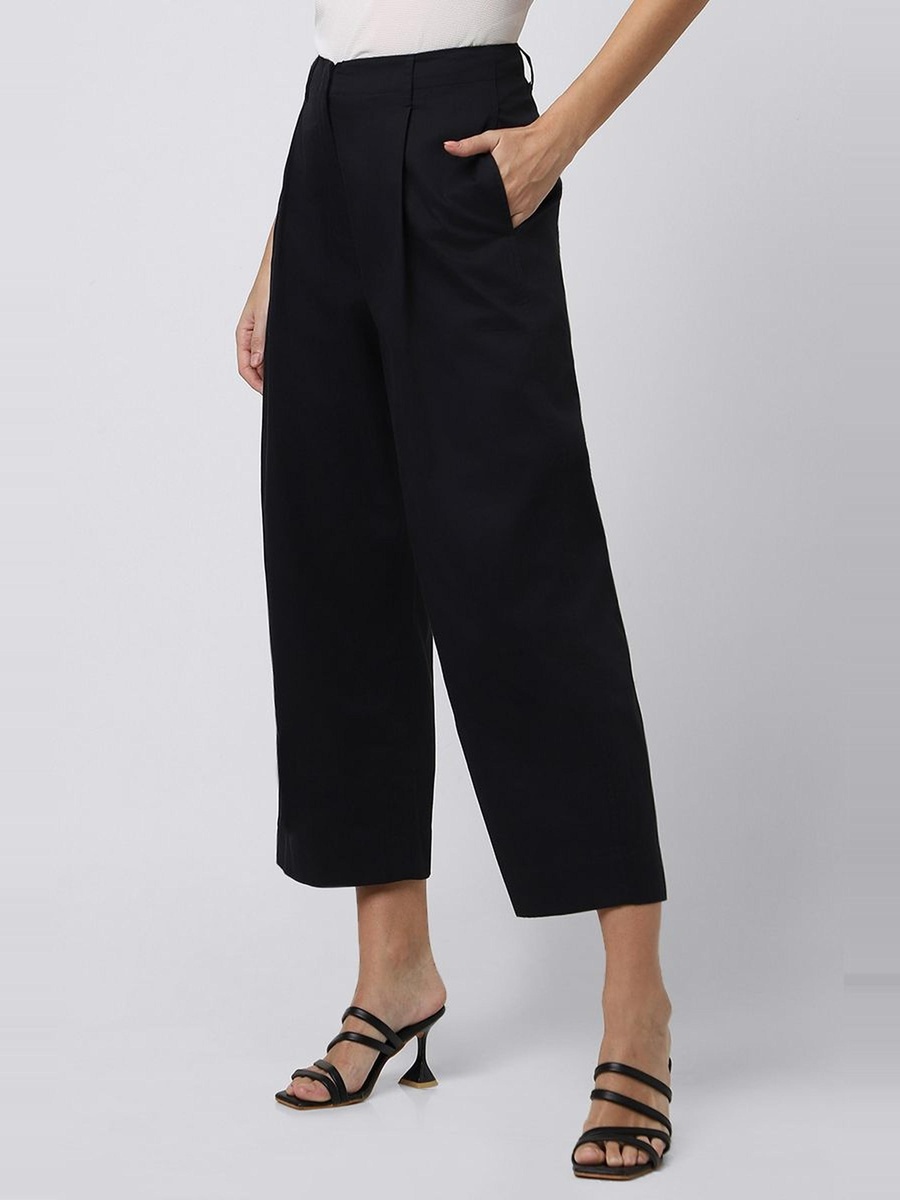 Cropped Flowy Pants