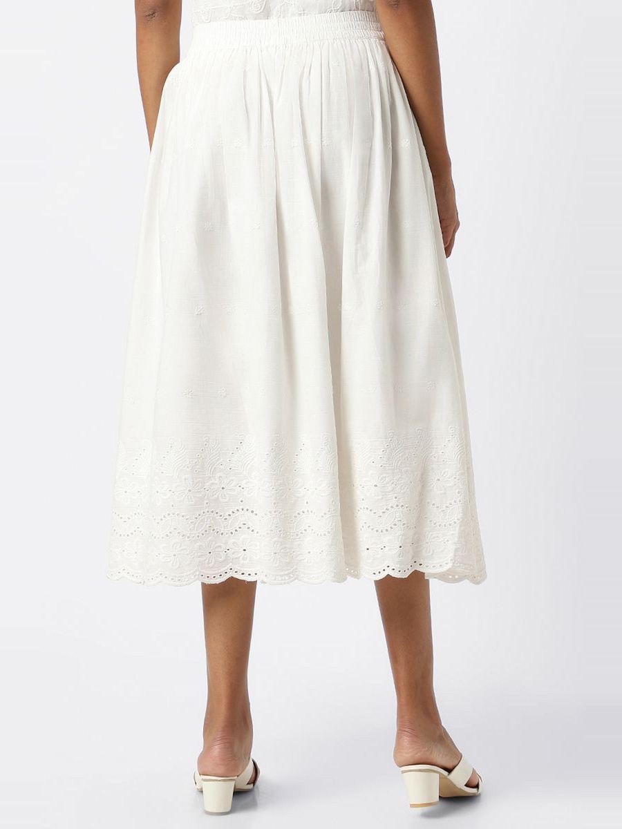 Skirt with Embroidery