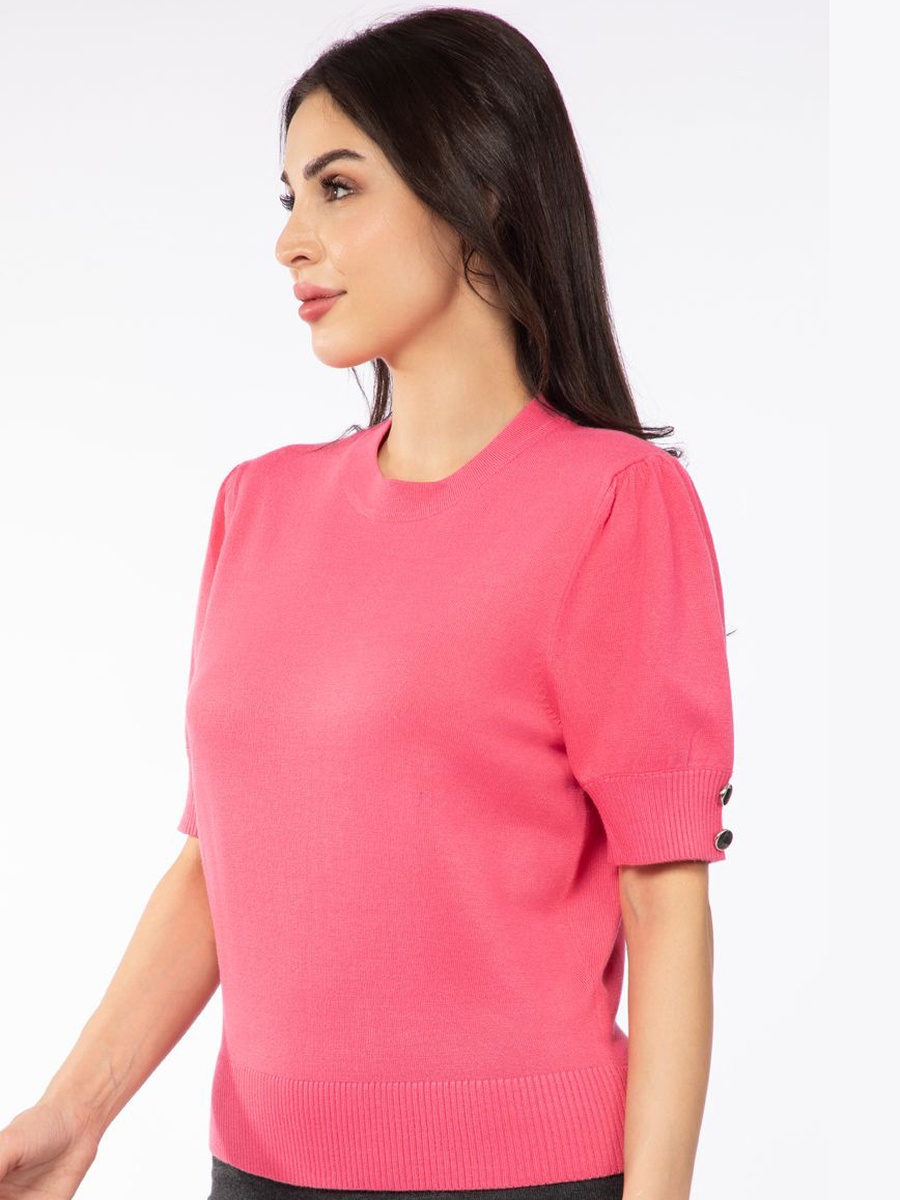 Short Sleeves Knitted Sweater