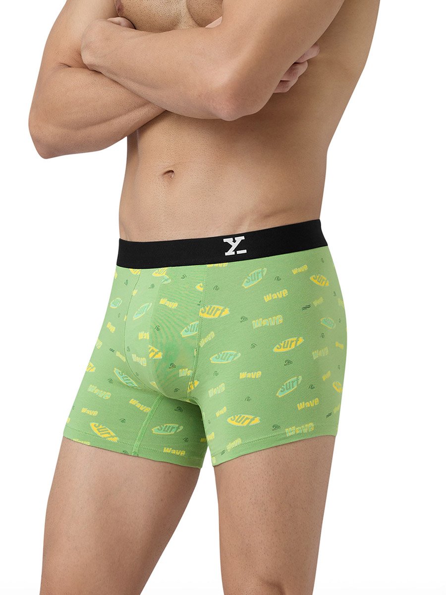 Men Surf Super Combed Cotton Antibacterial Trunks