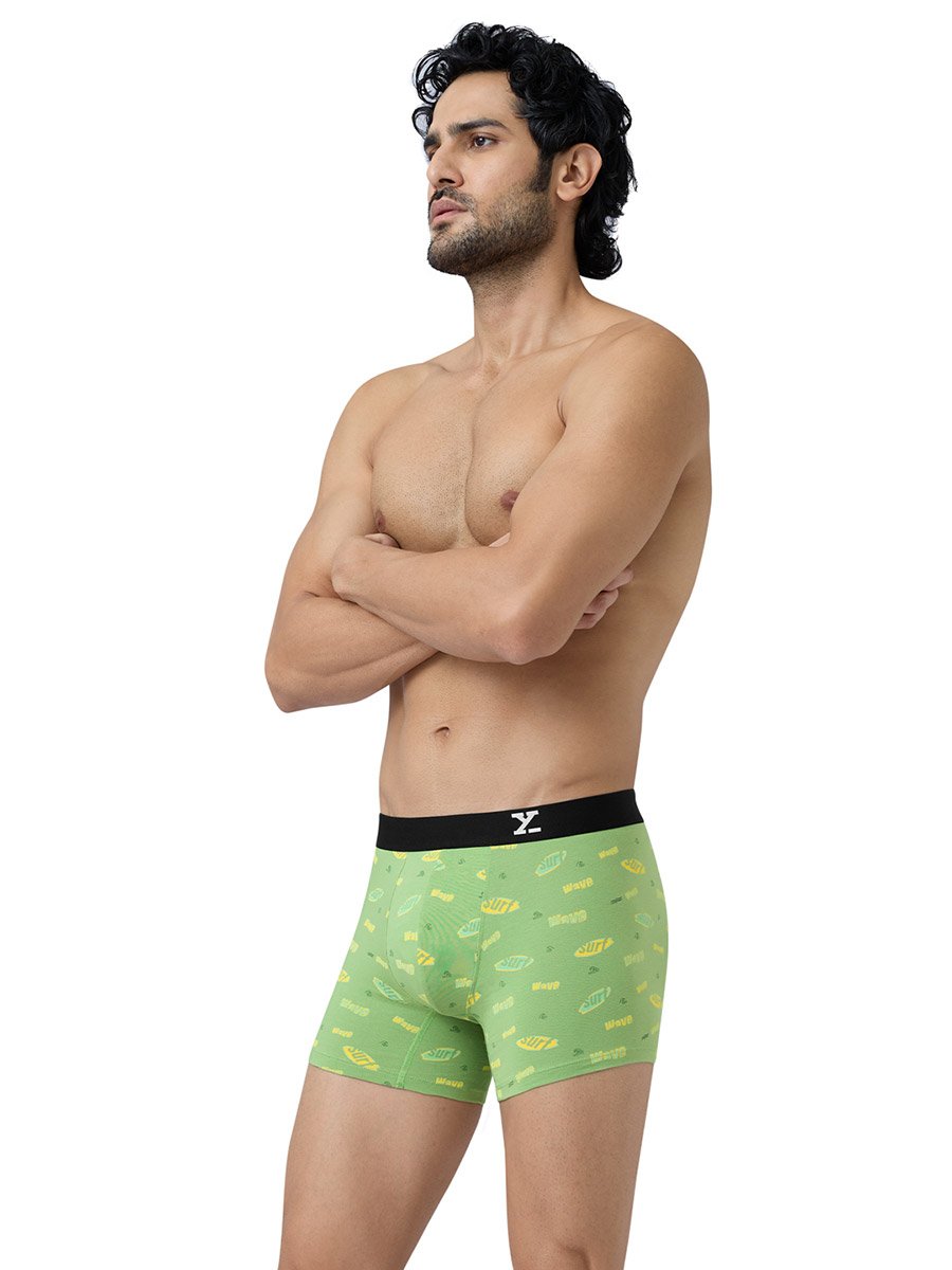 Men Surf Super Combed Cotton Antibacterial Trunks