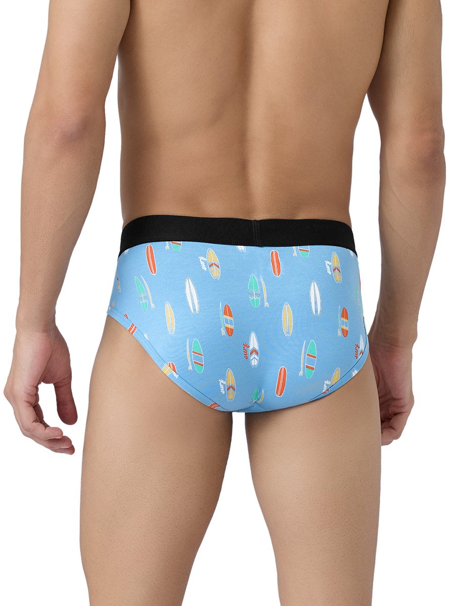 Pack of 2 - Men Surf Cotton Printed Briefs
