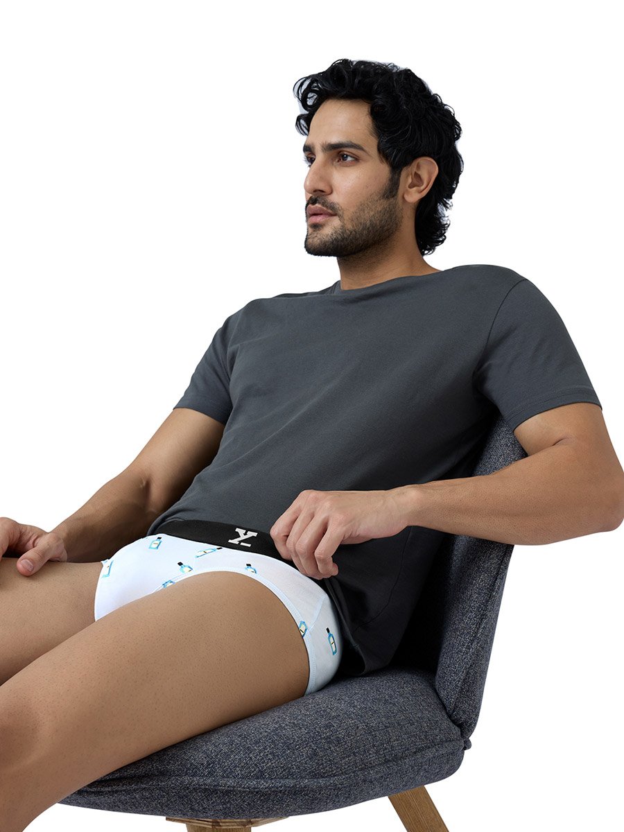 Pack of 2 - Men Surf Cotton Printed Briefs