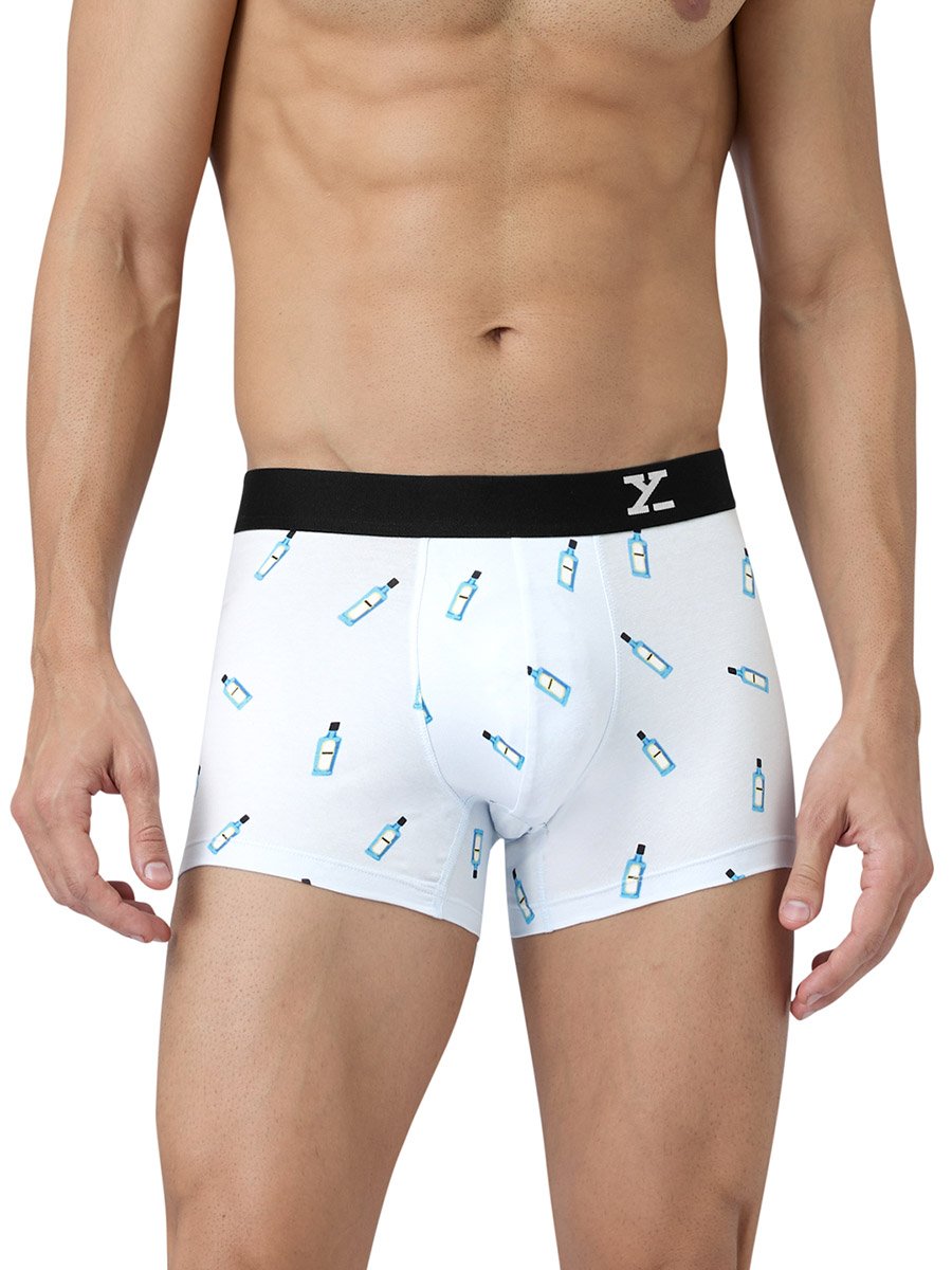 Pack of 2 - Men Surf Cotton Printed Trunks
