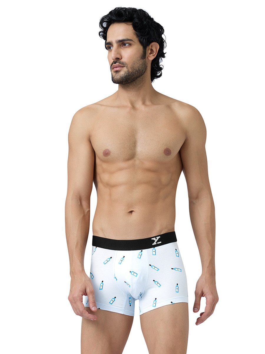 Pack of 2 - Men Surf Cotton Printed Trunks