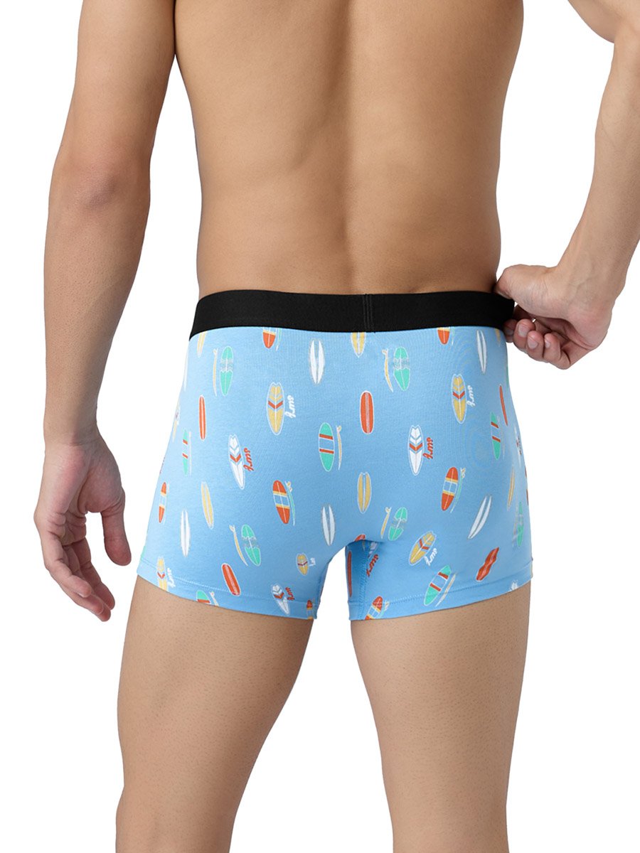 Pack of 2 - Men Surf Cotton Printed Trunks