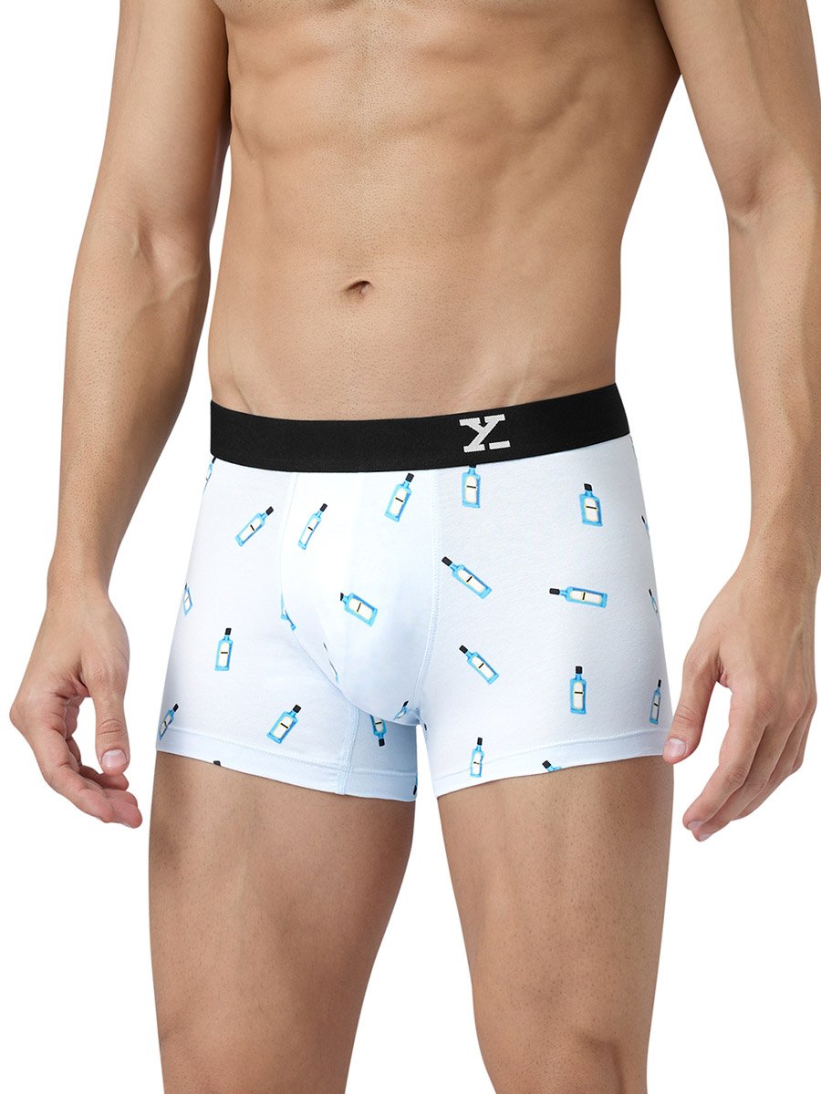 Pack of 2 - Men Surf Cotton Printed Trunks