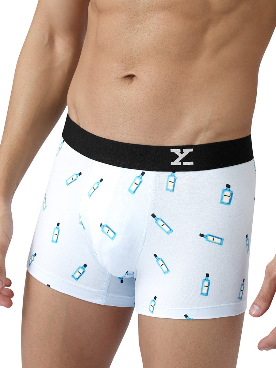 Pack of 2 - Men Surf Cotton Printed Trunks