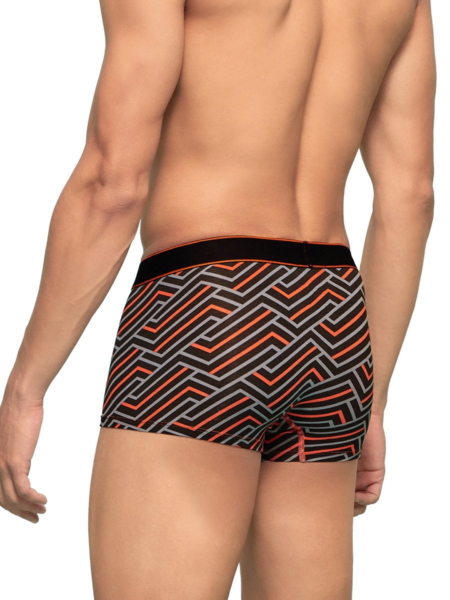 Pack of 2 - Men Printed Breathable Cotton Trunks